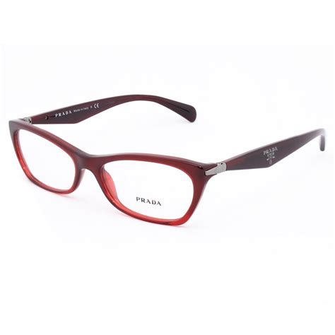 red prada eyeglasses frames women